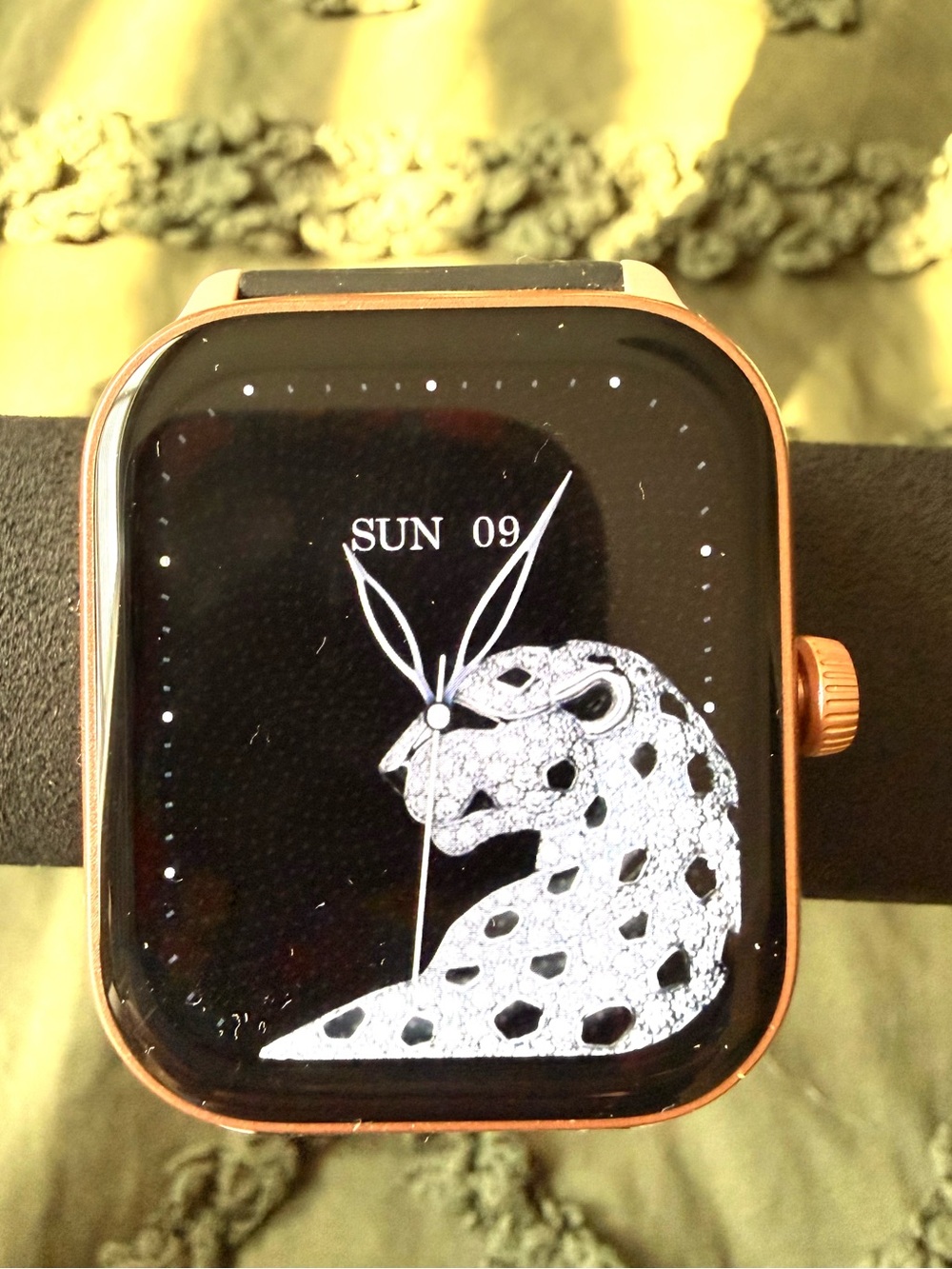 Spade & Co Smartwatch 4 with Rose Gold case and multiple bands